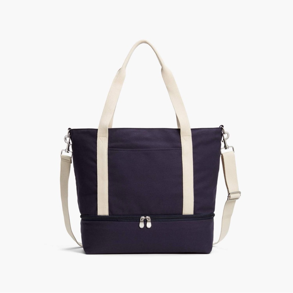 Lo & Sons Catalina Deluxe small tote in Navy Canvas